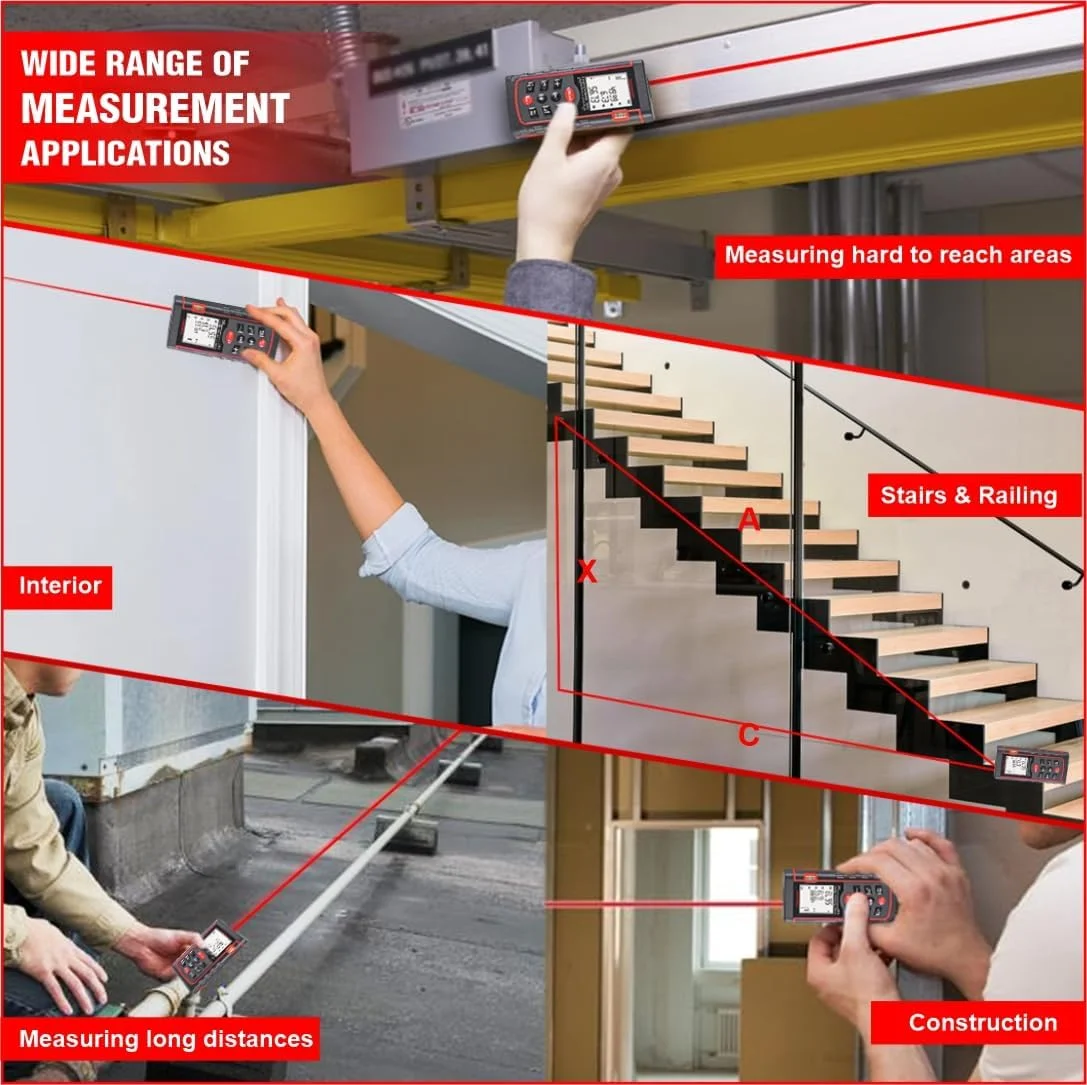 متر لیزری فاصله یاب FREEMANS PRO-L40 - 40 متر