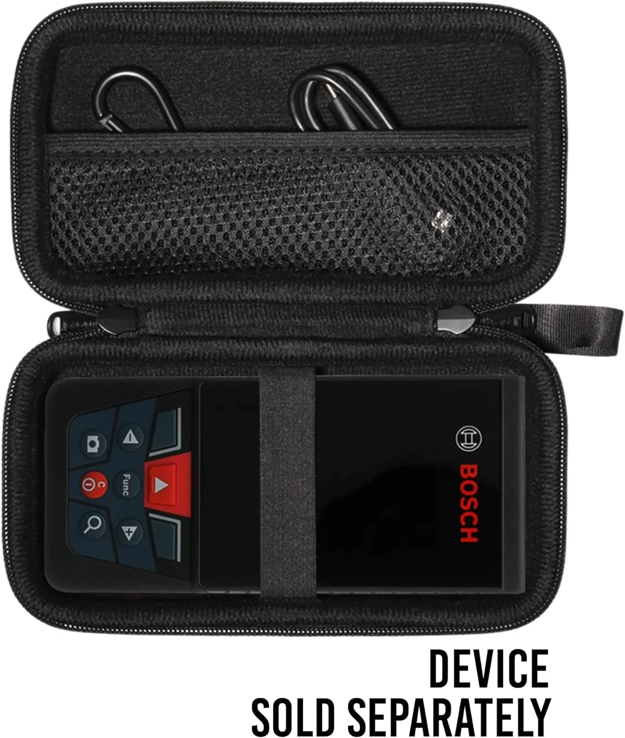 کیف حمل و نگهداری متر لیزری Alltravel مناسب برای متر لیزری بلوتوثی BOSCH GLM400CL Blaze Outdoor با برد 120 متر