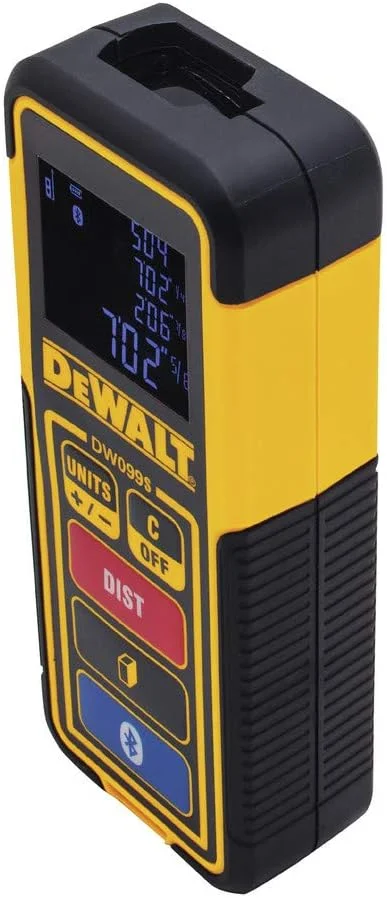 متر لیزری 30 متری دیوالت با بلوتوث (DW099S) متر لیزری 30 متری دیوالت با بلوتوث (DW099S)