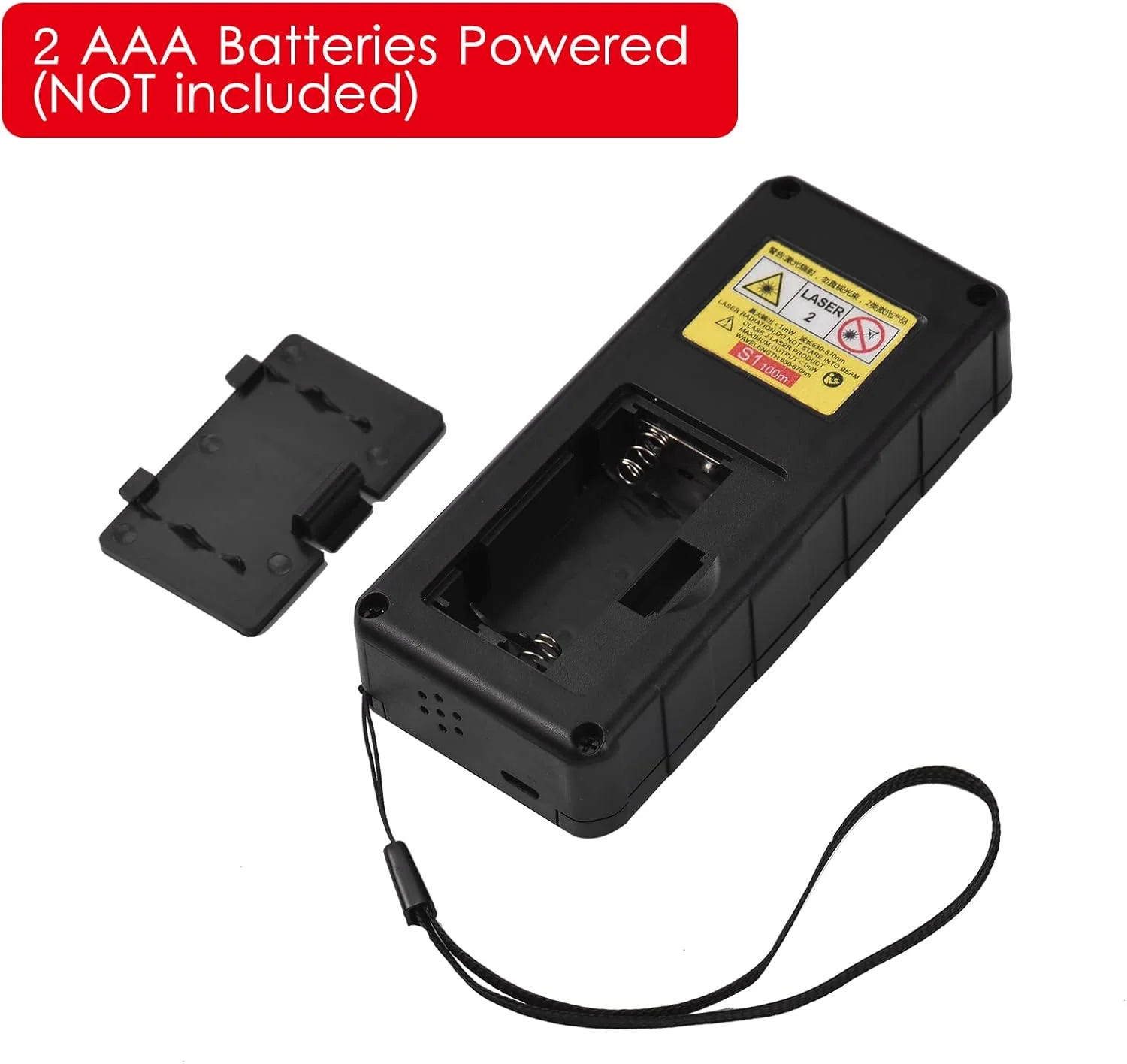 متر لیزری 100 متری Irovami با صفحه نمایش LCD، ابزار اندازه گیری فاصله/مساحت/حجم/فیثاغورث با قابلیت تغییر واحد، سوئیچ علامت مبنا، شمارش معکوس، سوابق تاریخچه متر لیزری 100 متری Irovami با صفحه نمایش LCD، ابزار اندازه گیری فاصله/مساحت/حجم/فیثاغورث با قابلیت تغییر واحد، سوئیچ علامت مبنا، شمارش معکوس، سوابق تاریخچه