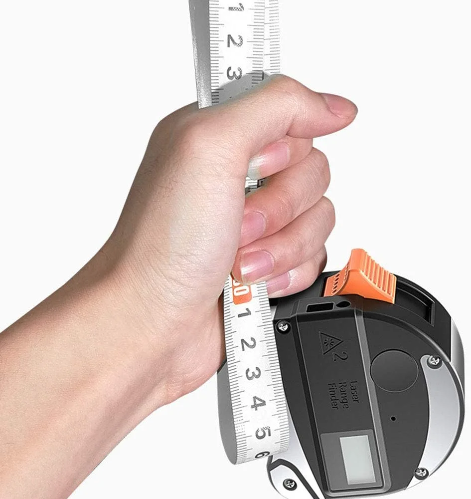 متر لیزری دیجیتال، متر لیزری قابل شارژ USB، متر نواری 5 متری، فاصله یاب دیجیتال قابل حمل متر لیزری دیجیتال، متر لیزری قابل شارژ USB، متر نواری 5 متری، فاصله یاب دیجیتال قابل حمل