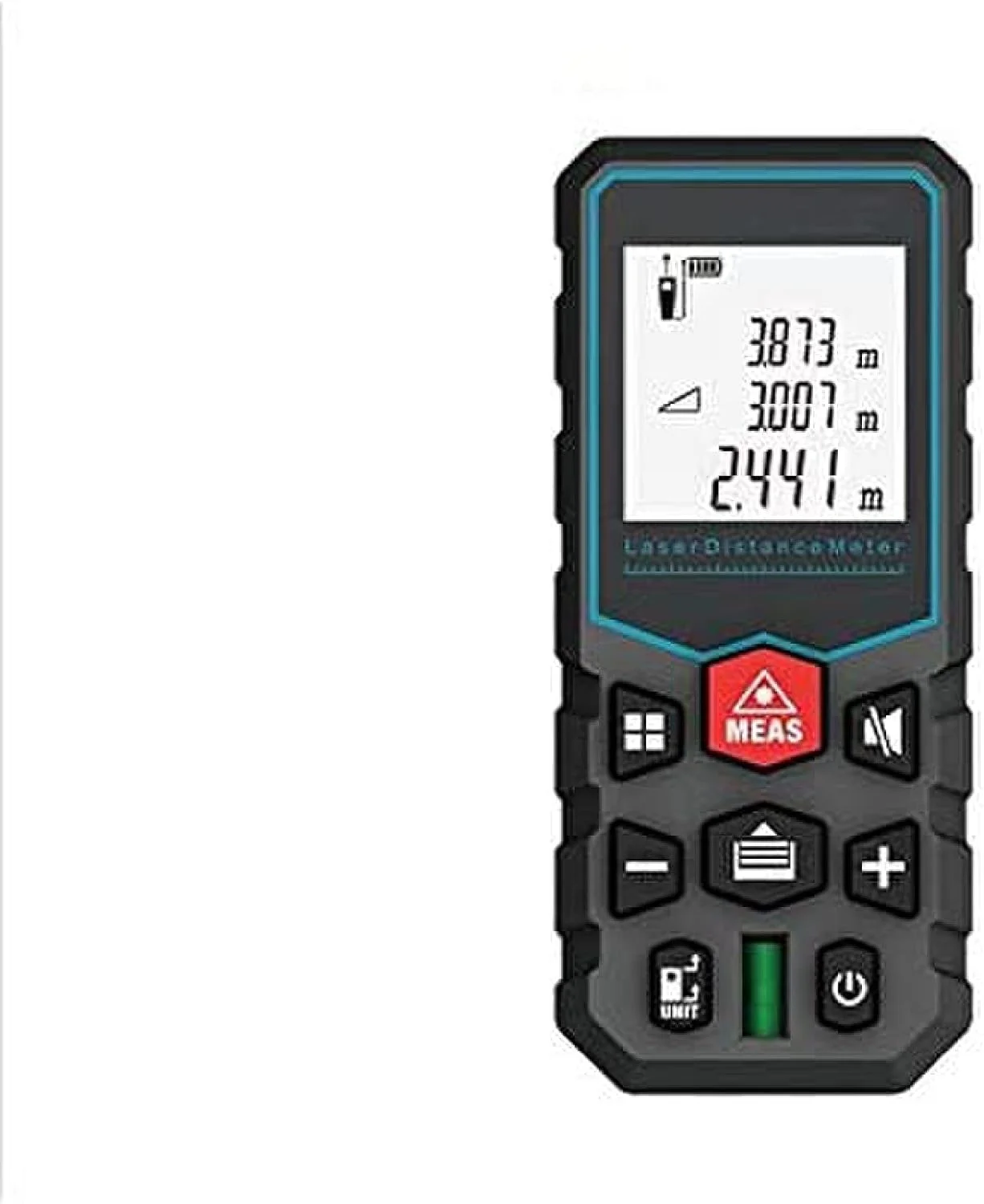 متر لیزری 40M 60M 80M 100M، متر فاصله لیزری دیجیتال، دقت بالا، اندازه گیری فاصله، حالت فیثاغورس، مساحت و حجم، 40M، GQYYS