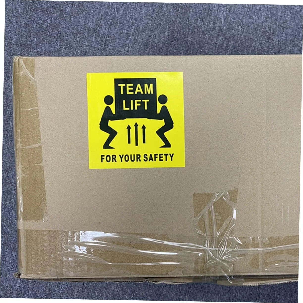 1000 عدد برچسب احتیاطی برای بارهای سنگین، برچسب های رنگی، علامت احتیاط، برچسب بلند کردن تیمی، علامت بلند کردن تیمی، علامت احتیاط بلند کردن تیمی، علامت ایمنی