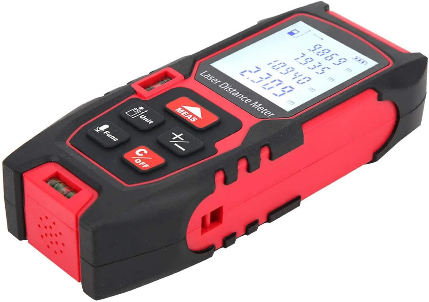 متر لیزری مادون قرمز، فناوری لیزر دقیق، ارتفاع سنج قابل حمل، دقت بالای اندازه گیری داخلی، دستگاه اندازه گیری فاصله لیزری (60 متر) متر لیزری مادون قرمز، فناوری لیزر دقیق، ارتفاع سنج قابل حمل، دقت بالای اندازه گیری داخلی، دستگاه اندازه گیری فاصله لیزری (60 متر)