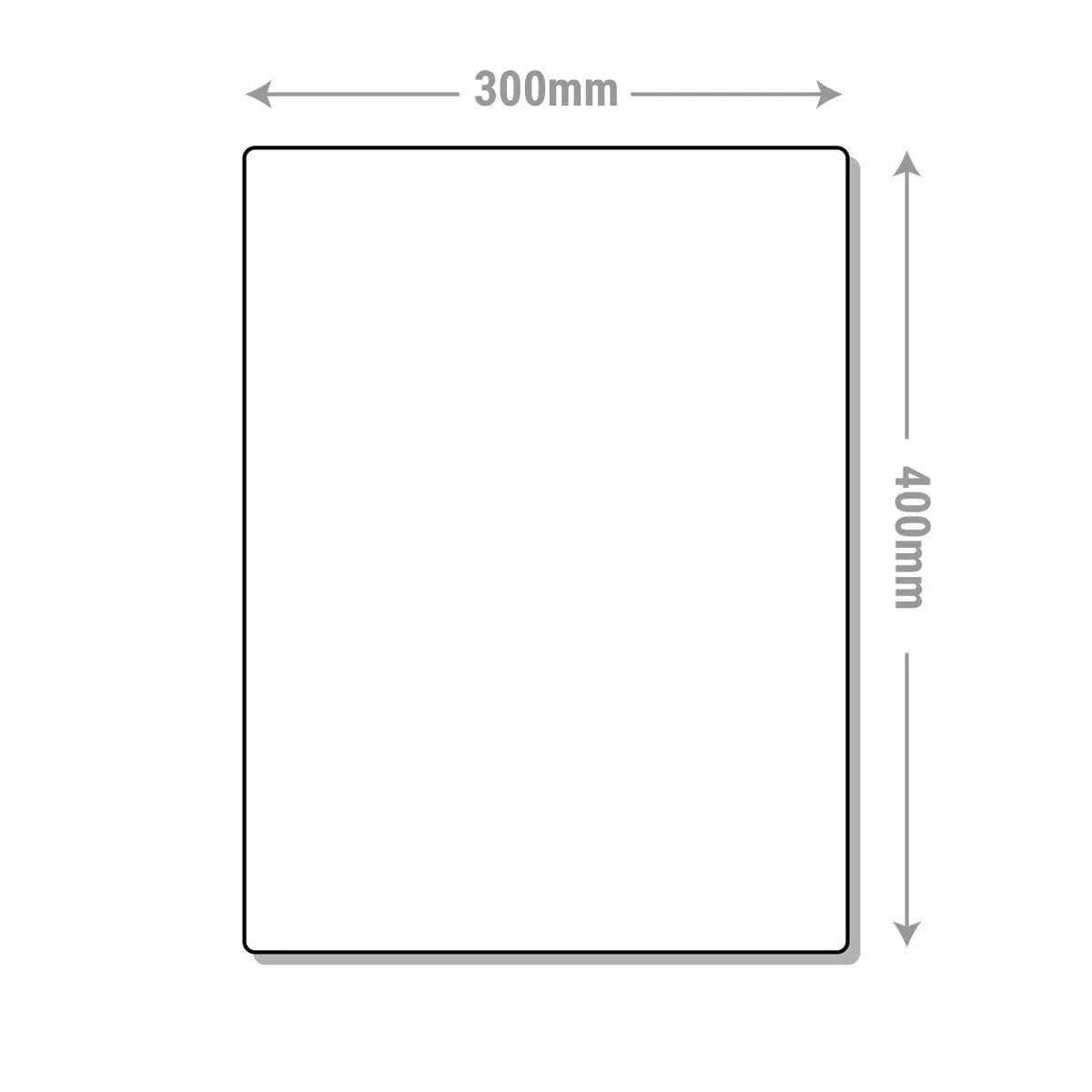 تابلو هشدار چند خطری ایمنی V مدل 6C018BC-S - عمودی - 300mm x 400mm - وینیل خود چسب، مشکی/آبی/قرمز/زرد