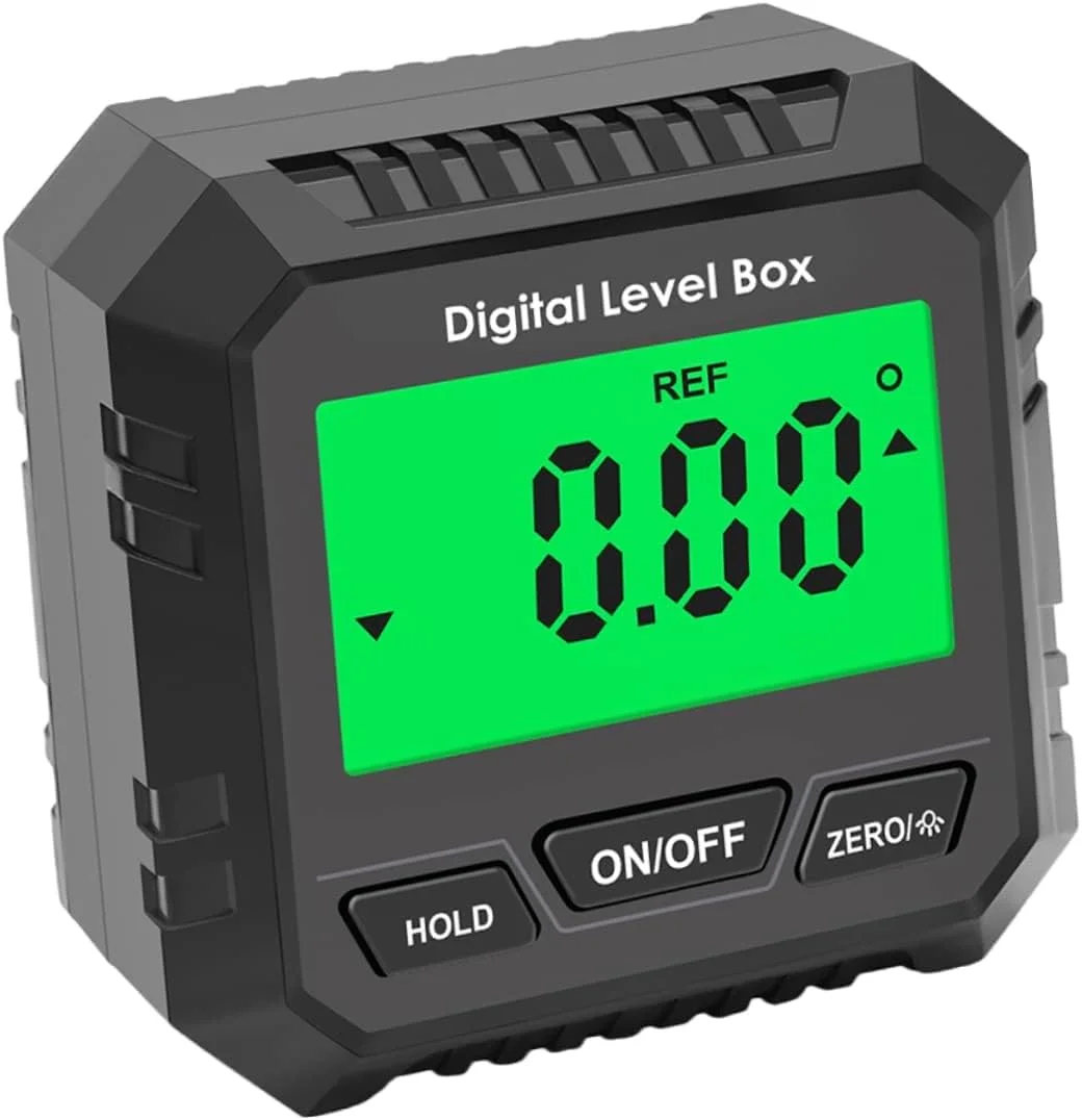 شیب سنج دیجیتال NALACAL، شیب سنج دیجیتالی، نقاله های ساختمانی زاویه یاب مغناطیسی، گیج زاویه، کریستال مایع پلاستیکی، دارای آهنربای داخلی