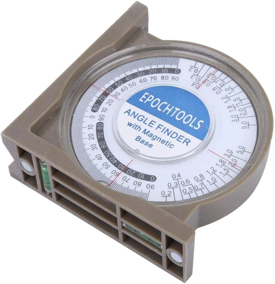 شیب سنج 0-360 درجه Walfront، زاویه یاب، تراز کننده، شیب سنج