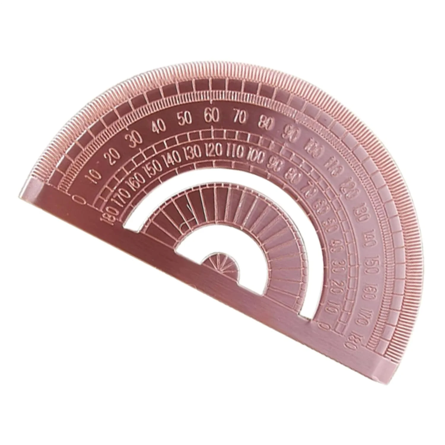 نقاله زاویه، ابزار اندازه گیری زاویه | ابزار نقاله فلزی 180 درجه دقیق برای نجاری، ساخت و ساز، طراحی، هندسه، دانشجویان، مهندسی، نجاری، اندازه گیری دقیق