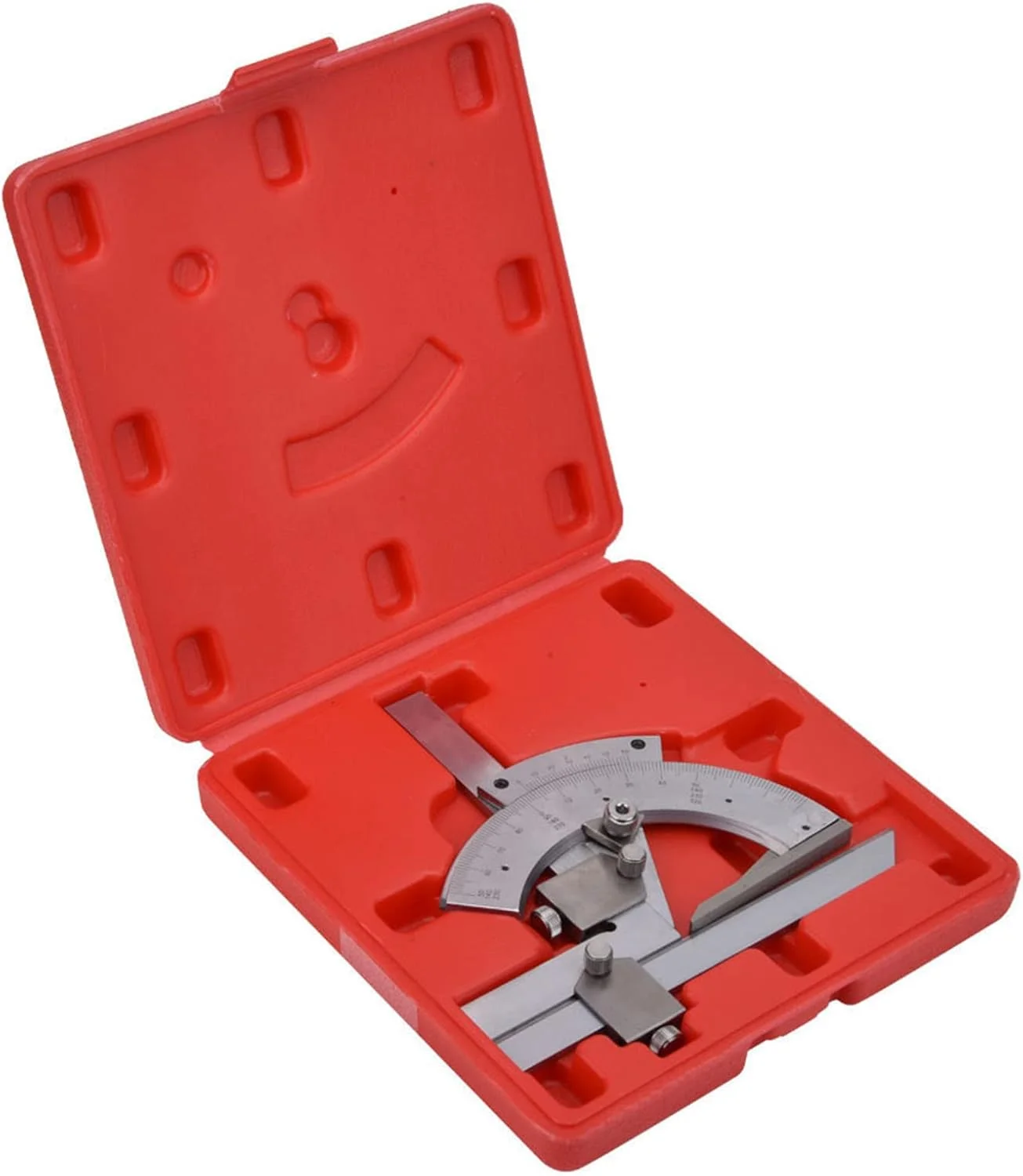 نقاله یونیورسال، ابزار اندازه گیری زاویه 0-320 درجه، نقاله ورنیه فولاد کربنی