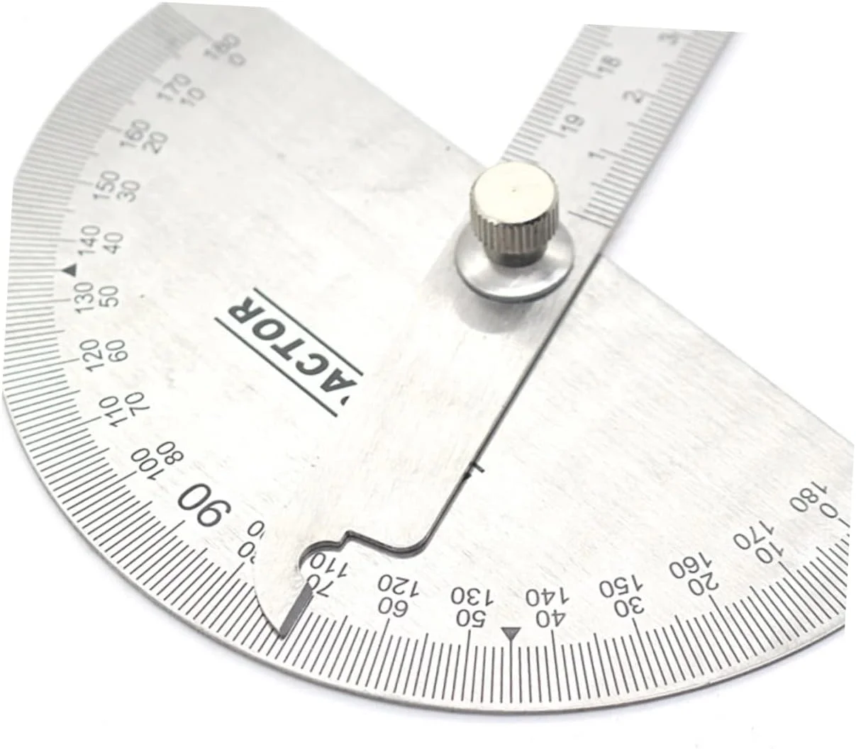 نقاله 180 درجه ای تاشو، خط کش زاویه، نقاله استیل ضد زنگ، نقاله فلزی، مقیاس اندازه گیری، ابزار خط کش زاویه، کولیس قالب