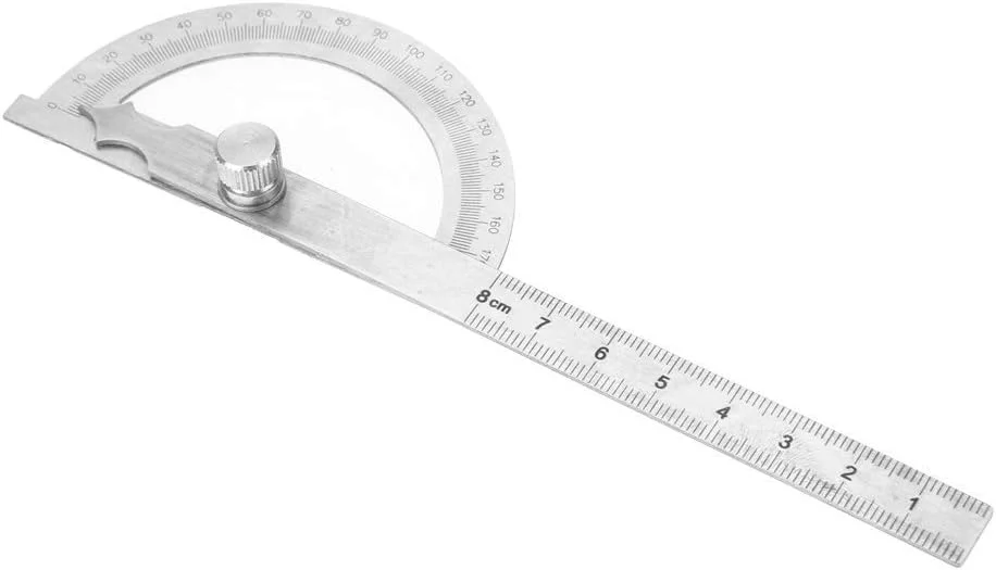 نقاله استیل ضد زنگ، خط کش نقاله 2 در 1، خط کش زاویه یاب، مجموعه نقاله و خط کش، زاویه یاب دیجیتال برای اندازه گیری زاویه