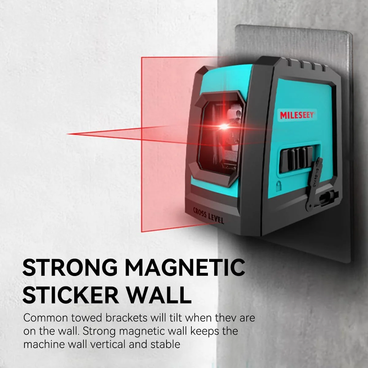 تراز لیزری مایلسی | تراز حرفه ای 2 خط عمودی متقاطع با باتری و سه پایه | مدل L52R تراز لیزری مایلسی | تراز حرفه ای 2 خط عمودی متقاطع با باتری و سه پایه | مدل L52R