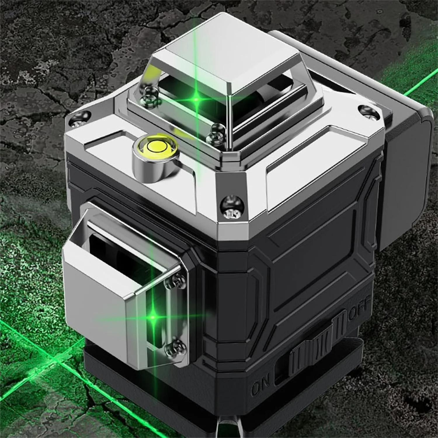 تراز لیزری خودتراز MOTIM، لیزر خطی افقی/عمودی 360 درجه 4 بعدی با کنترل از راه دور، کیت ابزار تراز لیزری 16 خطی با پرتو سبز برای کاشی کاری، ساخت و ساز کف، آویزان کردن تصاویر تراز لیزری خودتراز MOTIM، لیزر خطی افقی/عمودی 360 درجه 4 بعدی با کنترل از راه دور، کیت ابزار تراز لیزری 16 خطی با پرتو سبز برای کاشی کاری، ساخت و ساز کف، آویزان کردن تصاویر