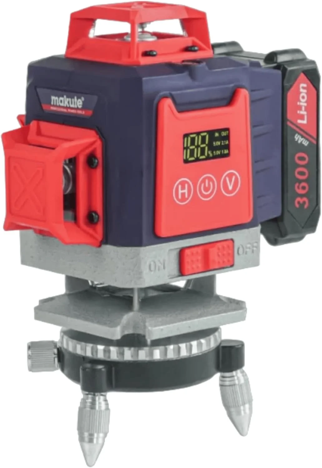 تراز لیزری 4 بعدی 16 خطی ماکیتا CLL111-16J با نور سبز، خودتراز 360 درجه، 2 باتری 3600 میلی آمپر، سه پایه، کیف، ابزار دقیق برای ساخت و ساز، کاشی کاری، نجاری تراز لیزری 4 بعدی 16 خطی ماکیتا CLL111-16J با نور سبز، خودتراز 360 درجه، 2 باتری 3600 میلی آمپر، سه پایه، کیف، ابزار دقیق برای ساخت و ساز، کاشی کاری، نجاری