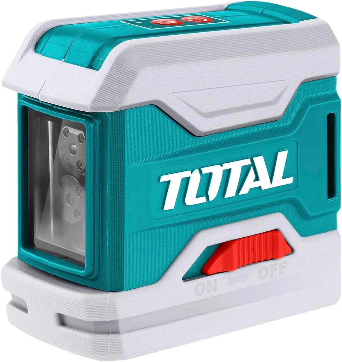 تراز لیزری خودتراز شونده توتال - خطوط چند منظوره، هشدار عدم تراز، قابل حمل و بادوام