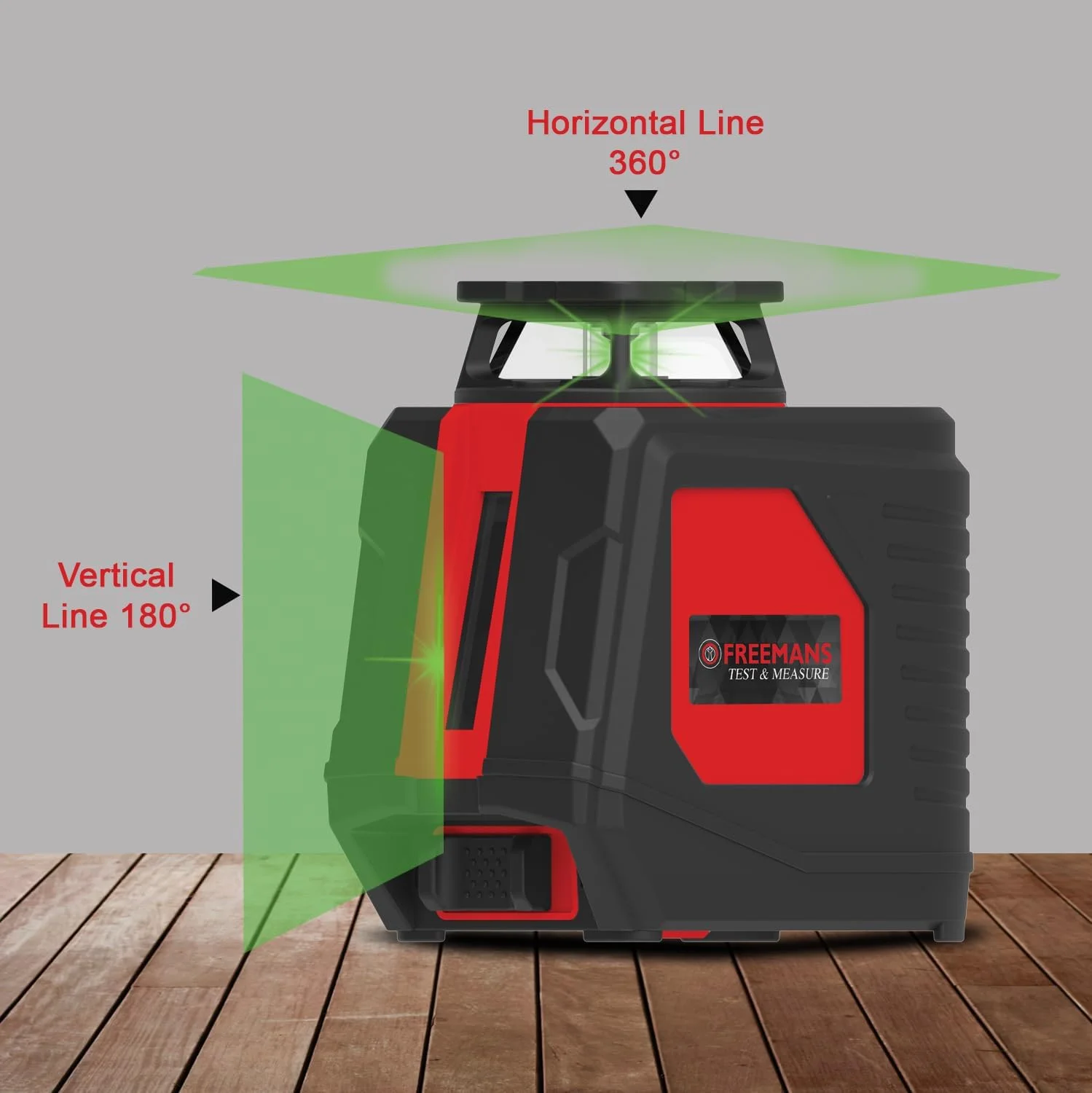تراز لیزری خطی حرفه ای FREEMANS PRO-LL25 - 25 متری