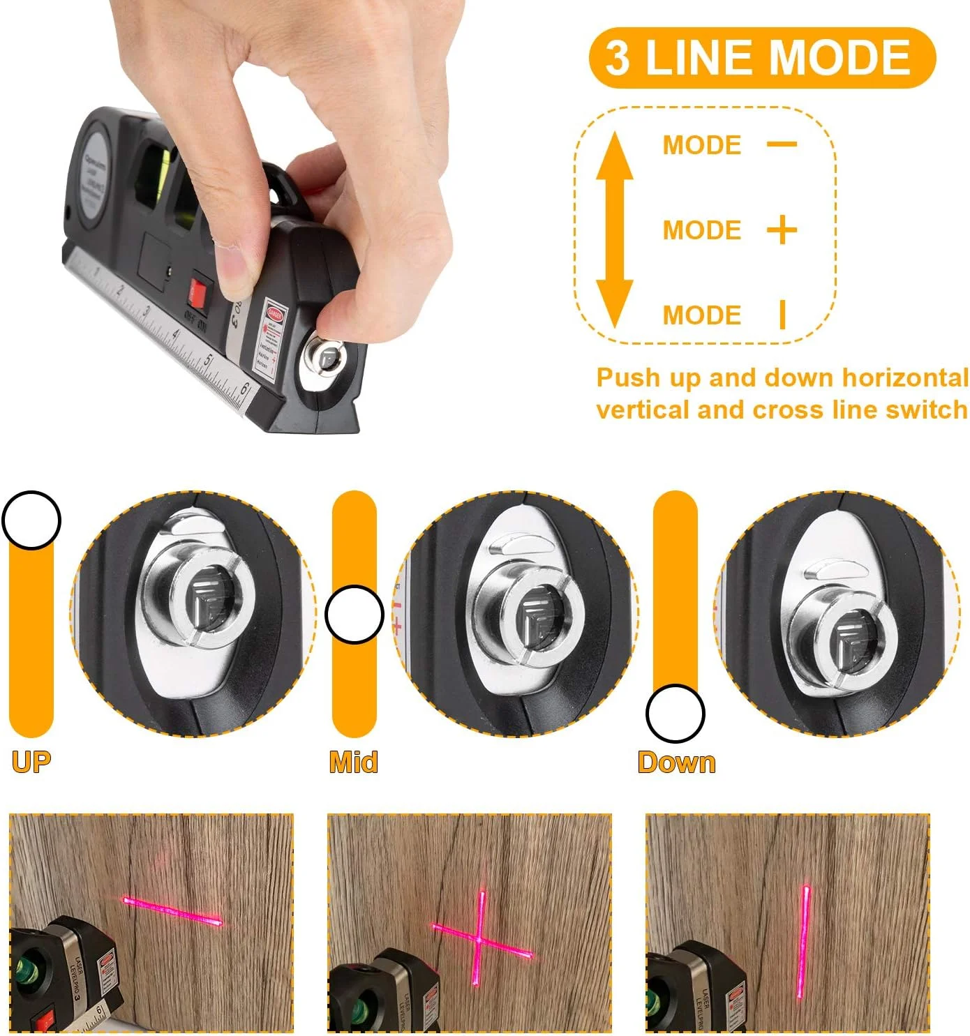 ابزار تراز لیزری، کیت تراز لیزری چند منظوره، تراز خطی استاندارد با خط متقاطع، ابزار پرتو تراز با خط کش های متریک از Qpeuim ابزار تراز لیزری، کیت تراز لیزری چند منظوره، تراز خطی استاندارد با خط متقاطع، ابزار پرتو تراز با خط کش های متریک از Qpeuim