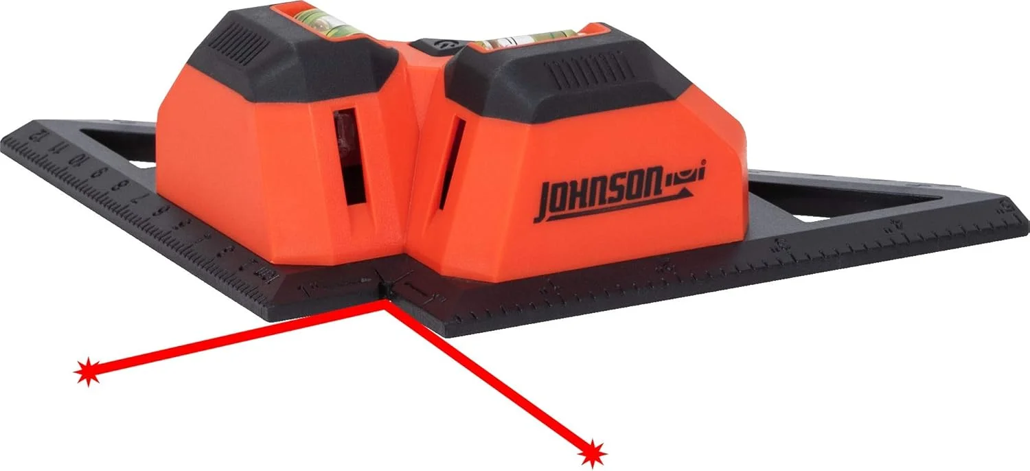 لیزر کاشی کاری جانسون Level & Tool 40-6624 با لیزرهای عمود بر هم برای نصب کفپوش لیزر کاشی کاری جانسون Level & Tool 40-6624 با لیزرهای عمود بر هم برای نصب کفپوش