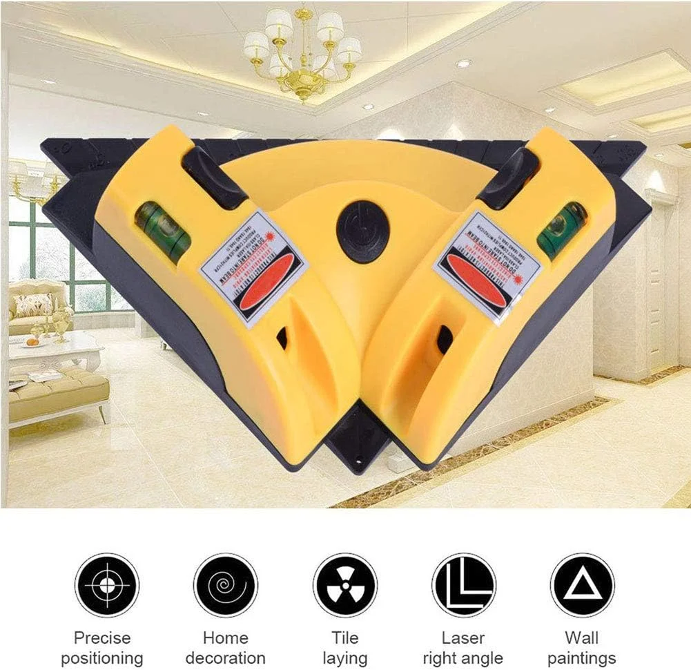 تراز لیزری NANANA، زاویه راست 90 درجه، تراز لیزری افقی و عمودی، تراز مربعی با لیزرهای عمود تراز لیزری NANANA، زاویه راست 90 درجه، تراز لیزری افقی و عمودی، تراز مربعی با لیزرهای عمود