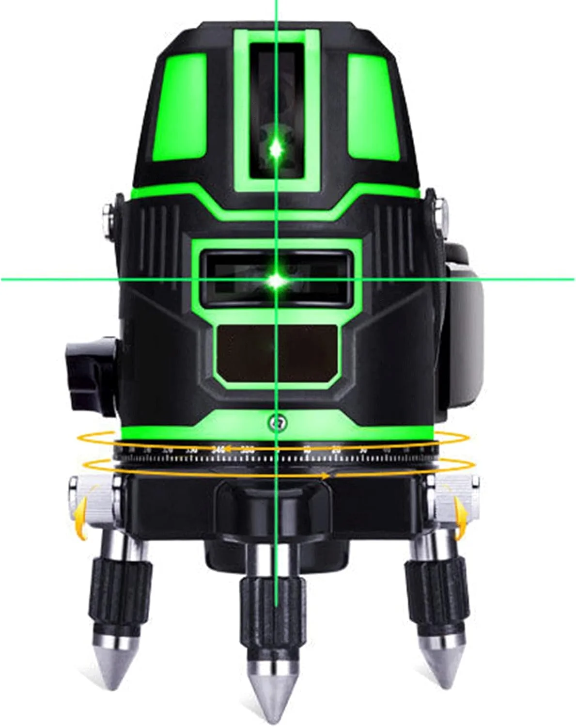 تراز لیزری چند خطی با نور سبز، خودتراز، پایه چرخان 360 درجه، دارای جعبه حمل سخت، تراز لیزری نور سبز مادون قرمز، تراز خطی اتوماتیک، 5 خط تراز لیزری چند خطی با نور سبز، خودتراز، پایه چرخان 360 درجه، دارای جعبه حمل سخت، تراز لیزری نور سبز مادون قرمز، تراز خطی اتوماتیک، 5 خط