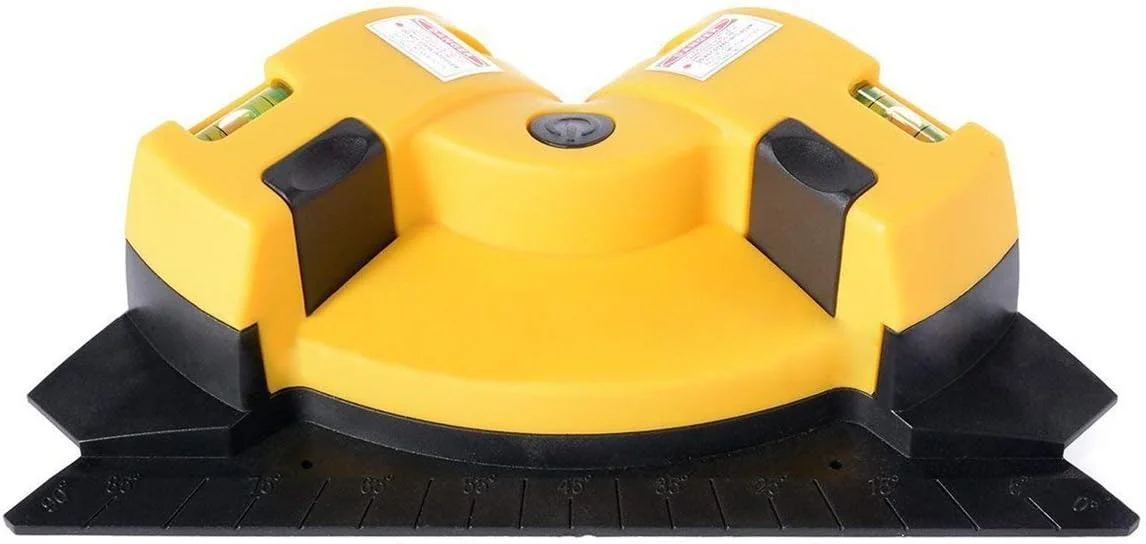 تراز لیزری زاویه راست 90 درجه KARDIFF، ابزار اندازه گیری پرتو لیزری برای کاشی کاری، تراز کردن خطوط متقاطع، تراز لیزری افقی و عمودی، تراز مربعی با دو فنجان مکش تراز لیزری زاویه راست 90 درجه KARDIFF، ابزار اندازه گیری پرتو لیزری برای کاشی کاری، تراز کردن خطوط متقاطع، تراز لیزری افقی و عمودی، تراز مربعی با دو فنجان مکش