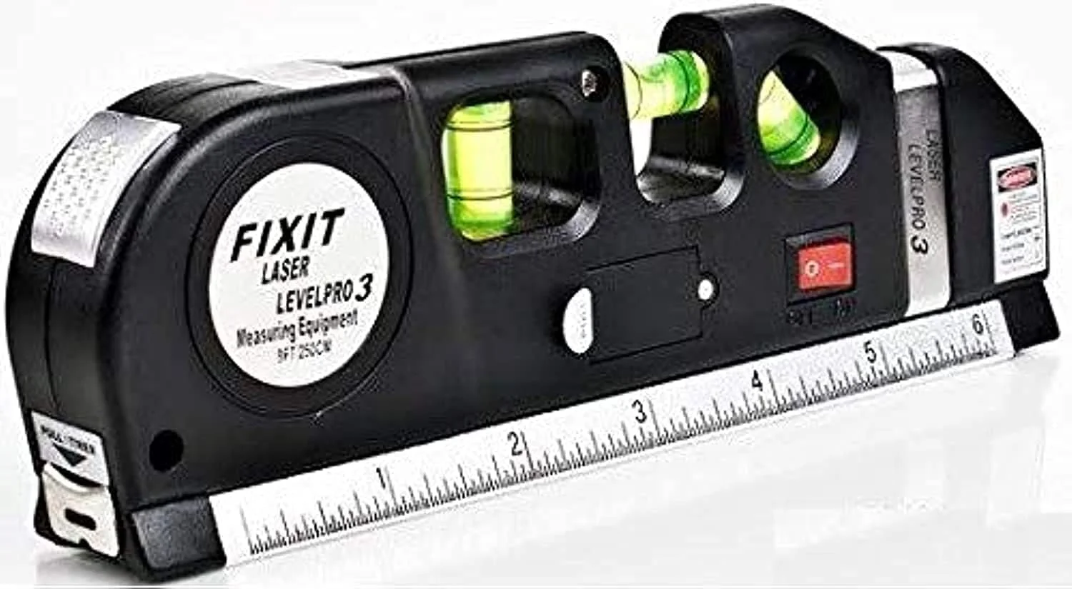 تراز لیزری چند منظوره ای وینر، تراز کننده نوار اندازه گیری عمودی افقی 2.4 متری تراز لیزری چند منظوره ای وینر، تراز کننده نوار اندازه گیری عمودی افقی 2.4 متری