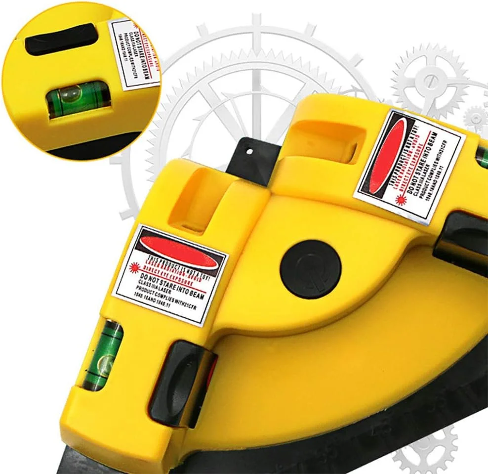 تراز لیزری NANANA، زاویه قائمه 90 درجه، تراز مربعی با پرتو لیزر افقی و عمودی، 190x104x49 میلیمتر تراز لیزری NANANA، زاویه قائمه 90 درجه، تراز مربعی با پرتو لیزر افقی و عمودی، 190x104x49 میلیمتر