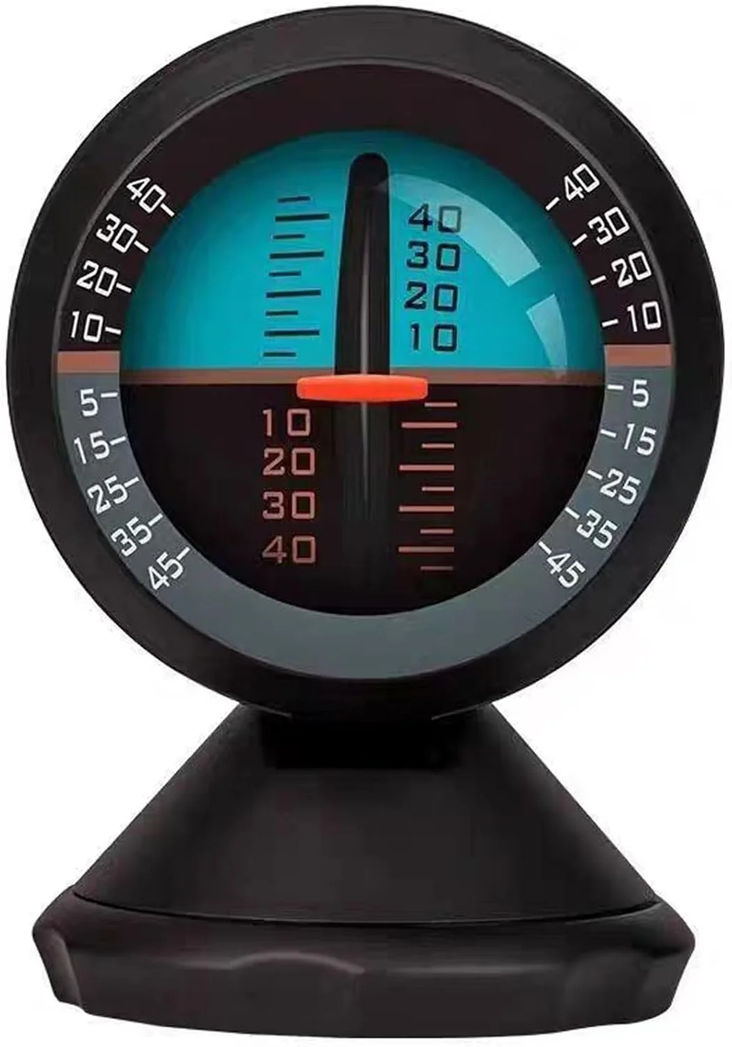 شیب سنج خودرو، ابزار نشانگر تراز و تعادل سنج شیب برای خودروهای آفرود و لوازم سفر خودران