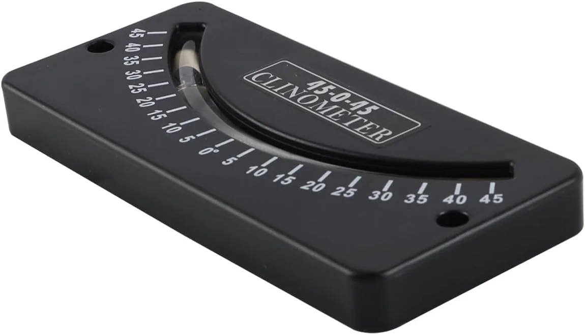 شیب سنج، شیب نما، شیب سنج و شیب نمای مسیر، شیب سنج و مکان یاب گرادیان، زاویه پاشنه، شیب سنج، پایه قایق 45-0-45