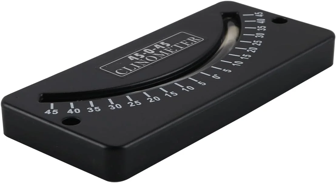 شیب سنج، شیب نما، شیب سنج و شیب نمای مسیر، شیب سنج و مکان یاب گرادیان، زاویه پاشنه، شیب سنج، پایه قایق 45-0-45