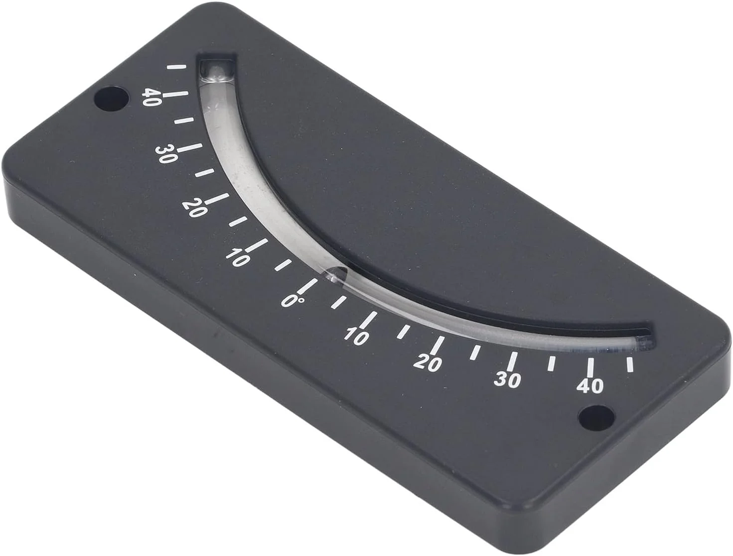 شیب سنج لوله ای، محدوده اندازه گیری 40- تا 40 درجه، شیب سنج زاویه ای با اندازه جمع و جور و دارای سوراخ برای نصب، مناسب برای تست زاویه افقی