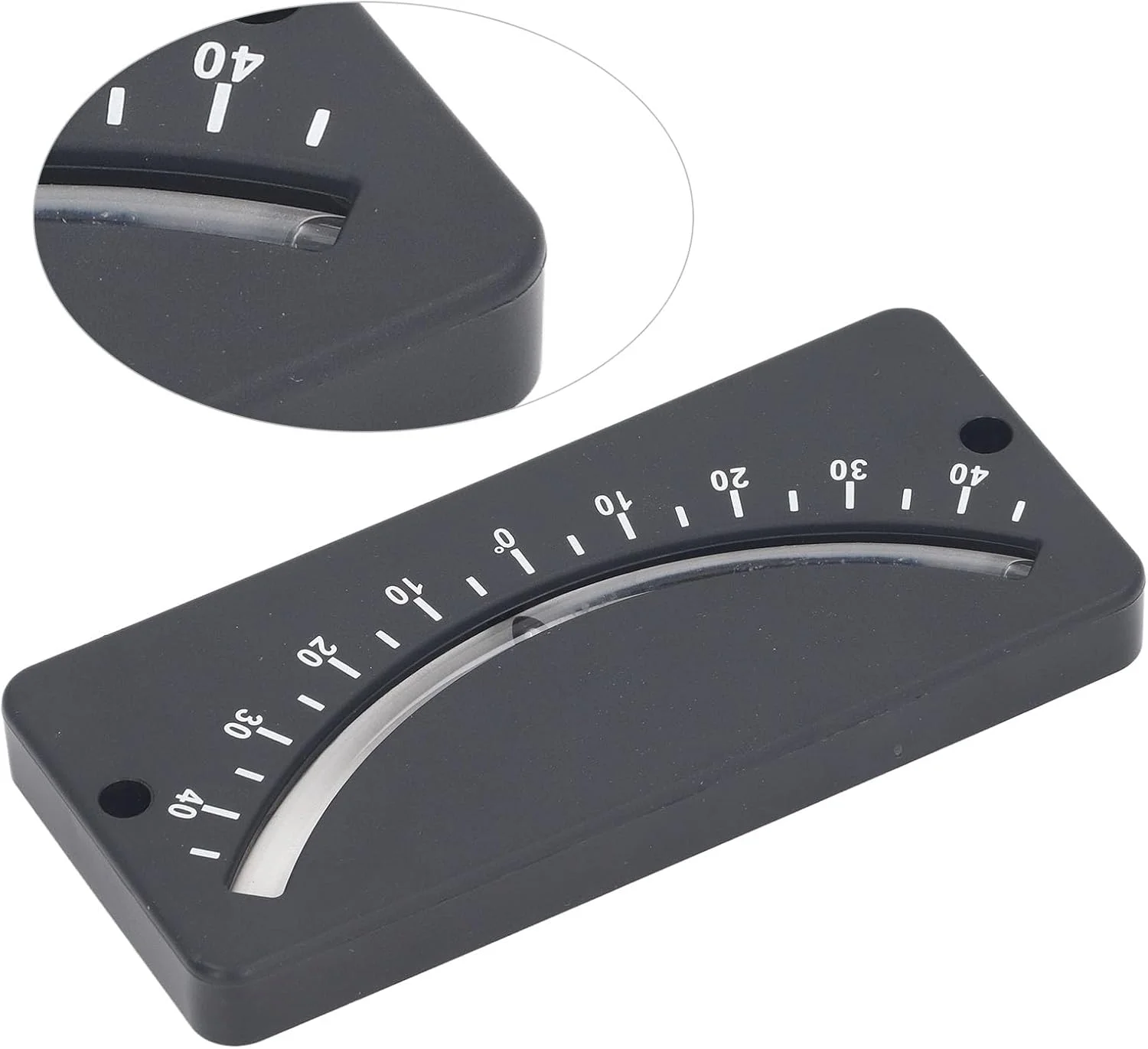 شیب سنج لوله ای، محدوده اندازه گیری 40- تا 40 درجه، شیب سنج زاویه ای با اندازه جمع و جور و دارای سوراخ برای نصب، مناسب برای تست زاویه افقی