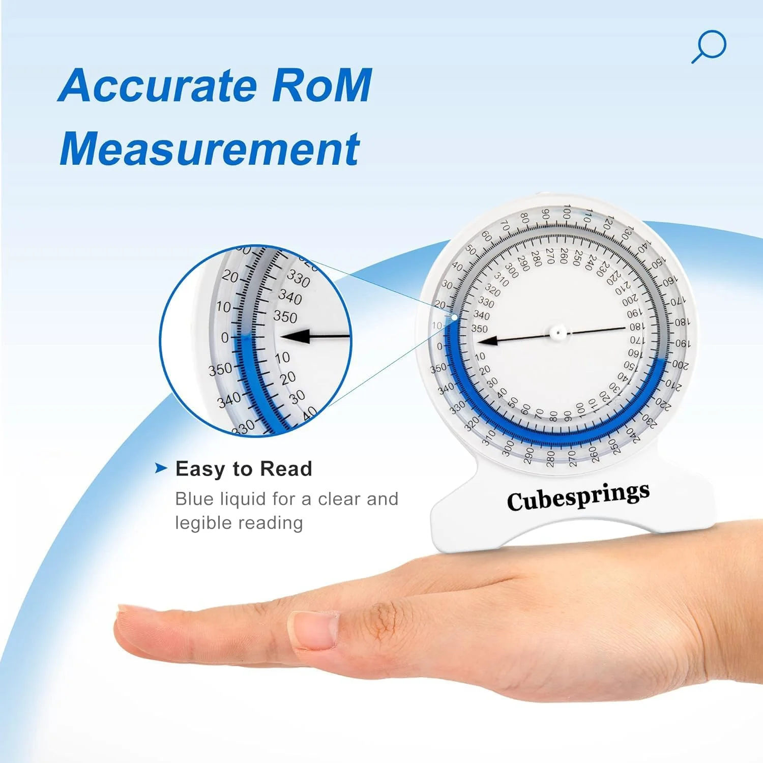 شیب سنج - اندازه گیری دقیق دامنه حرکتی (ROM) - استفاده آسان برای فیزیوتراپیست یا دانشجو شیب سنج - اندازه گیری دقیق دامنه حرکتی (ROM) - استفاده آسان برای فیزیوتراپیست یا دانشجو