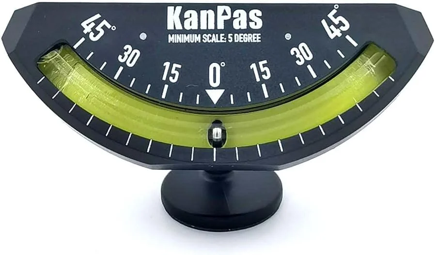 شیب سنج کانپاس برای خودروهای RV، SUV، کمپر، ATV، ون، تریلر، کامیون، قایق (CLI-45)