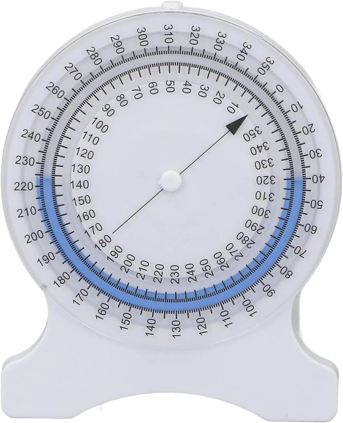 شیب سنج برای محدوده تست حرکت، 0-360 درجه اندازه گیری دقیق حباب بدون نشتی برای دانشجویان و متخصصان (آبی) شیب سنج برای محدوده تست حرکت، 0-360 درجه اندازه گیری دقیق حباب بدون نشتی برای دانشجویان و متخصصان (آبی)