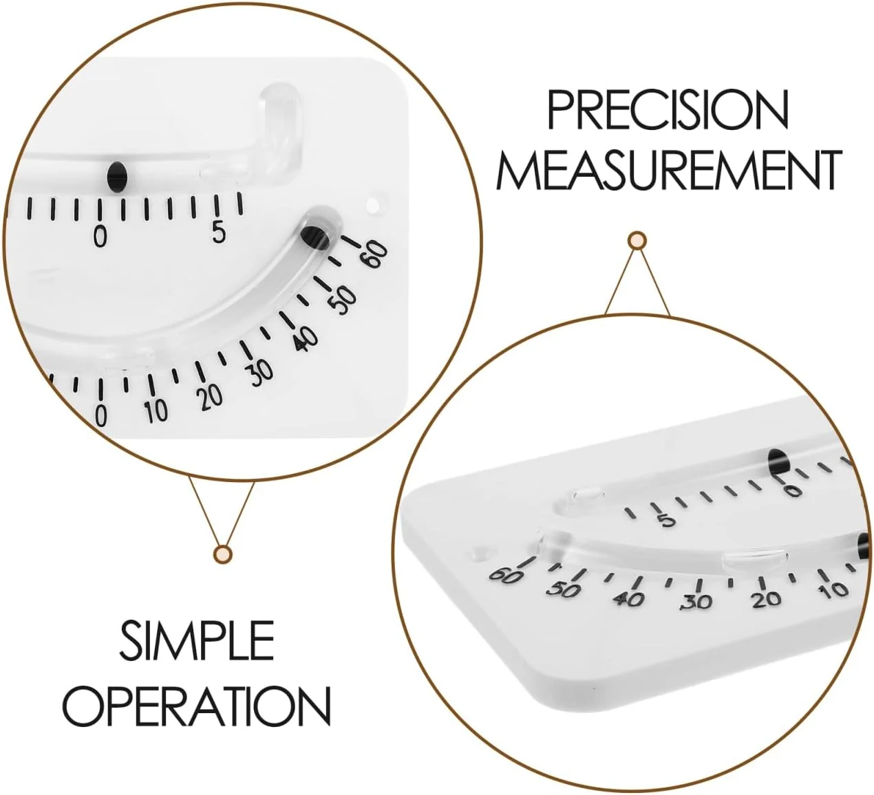 شیب سنج دریایی KOMBIUDA، ابزار دقیق اندازه گیری زاویه و تراز برای قایق ها به همراه پیچ های نصب برای استفاده در قایق تفریحی و کشتی