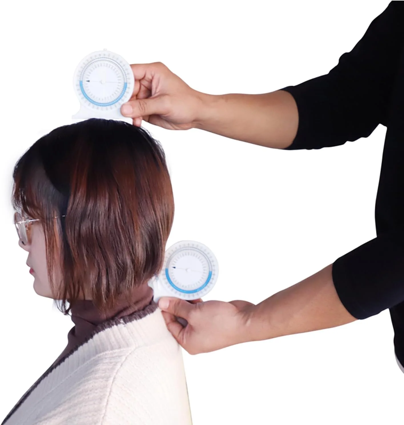 شیب سنج فیزیوتراپی، تست محدوده حرکتی حرفه ای و آسان برای خواندن برای فیزیوتراپی، توانبخشی و بهبودی