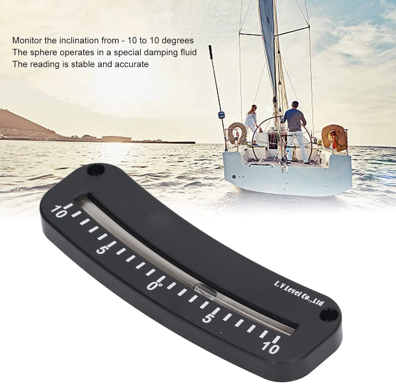 شیب سنج لوله ای -10° تا 0° تا 10° مینی شیب سنج برای تست زاویه افقی میکرو