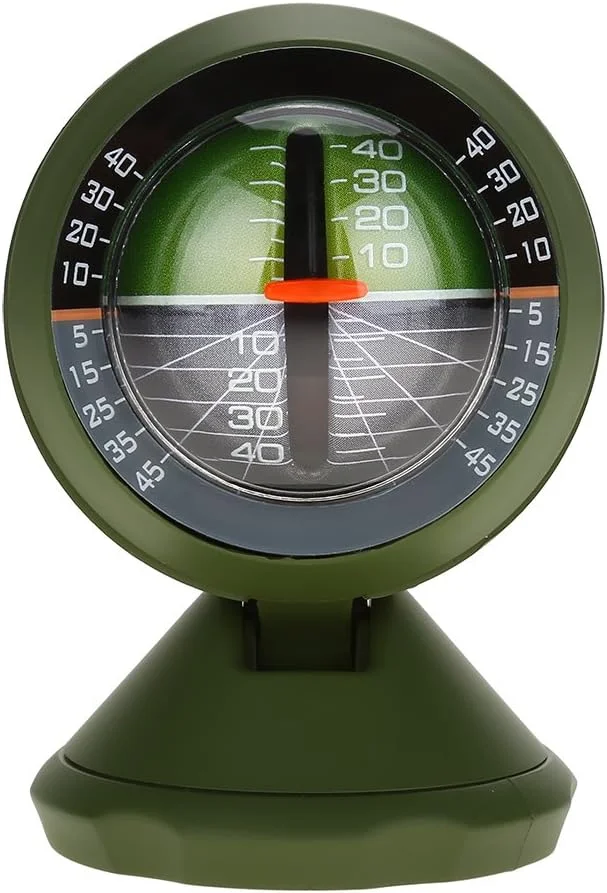 شیب سنج خودرو، تراز کننده شیب زاویه ای با حساسیت بالا با زاویه دید قابل تنظیم برای کمپینگ