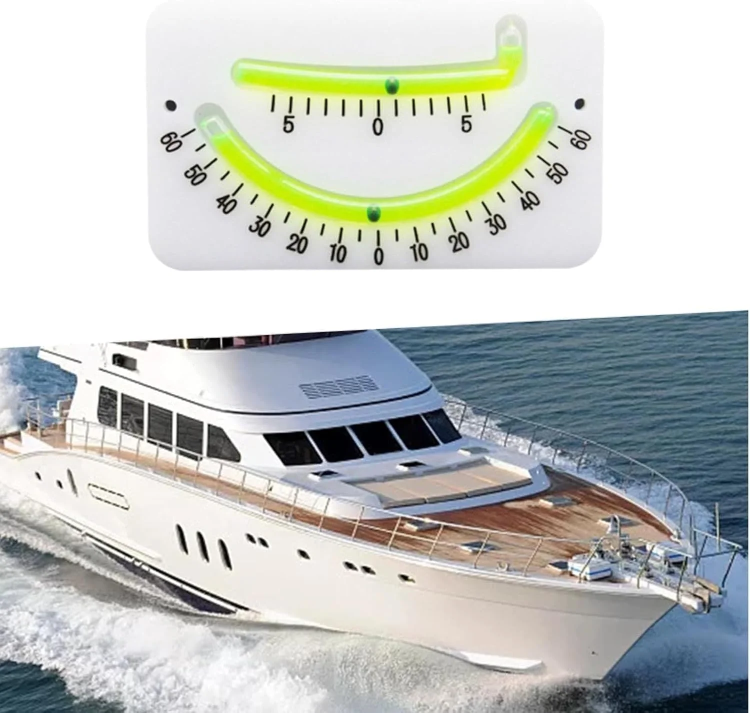 شیب سنج حرفه ای قایق، شیب سنج دریایی، عملکرد بالا، شیب سنج قایقرانی، تراز سنج برای علاقه مندان به قایق ماهیگیری