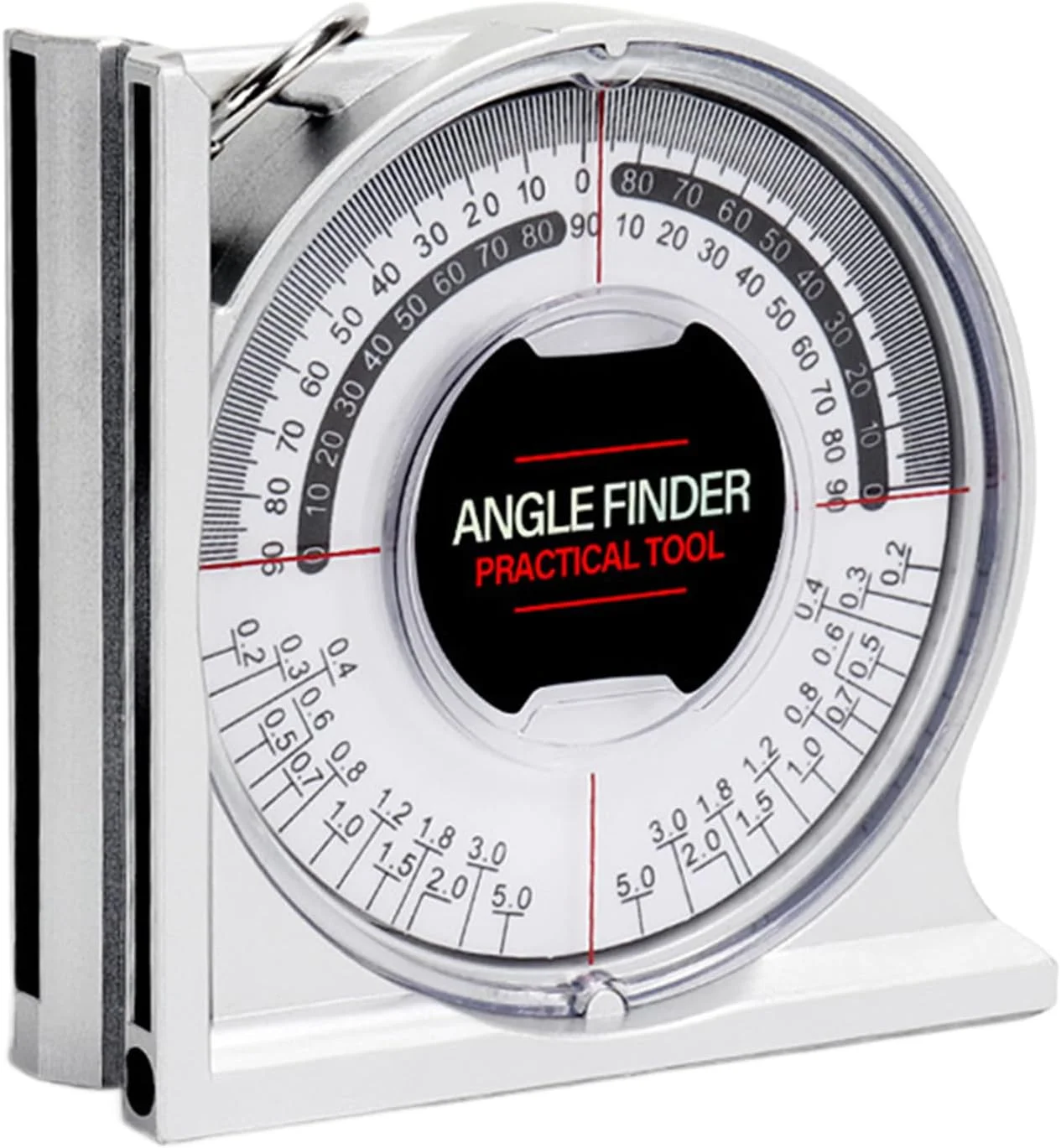 شیب سنج زاویه ای - تراز زاویه ای مغناطیسی نجاری | ابزار دقیق اندازه گیری شیب برای پروژه های مهندسی، نجاری، بهبود خانه و مبلمان