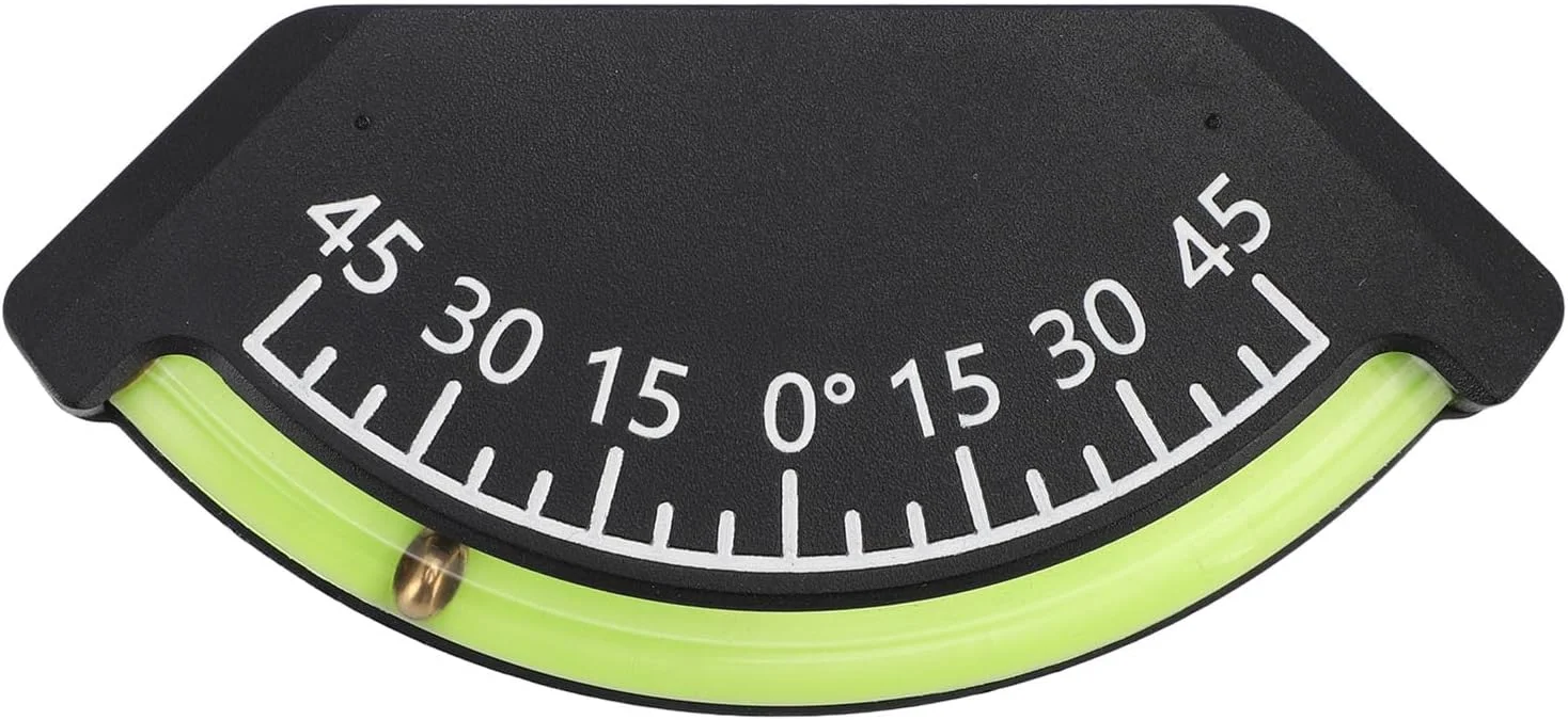 شیب سنج 45 درجه، اندازه گیری دقیق، مقاوم در برابر ضربه، نصب آسان برای خودروهای آفرود، کامیون، RV، تریلر، قایق