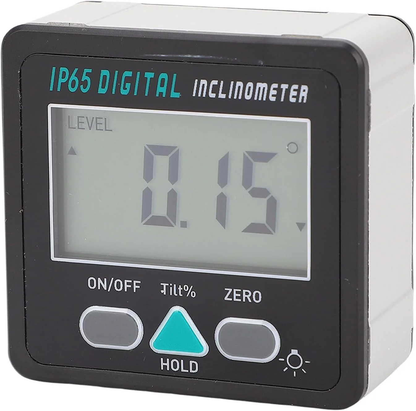 شیب سنج مغناطیسی Cryfokt، محدوده 4x90 درجه یاب زاویه سطح دیجیتال برای سایت ساخت و ساز با هشدار باتری کم