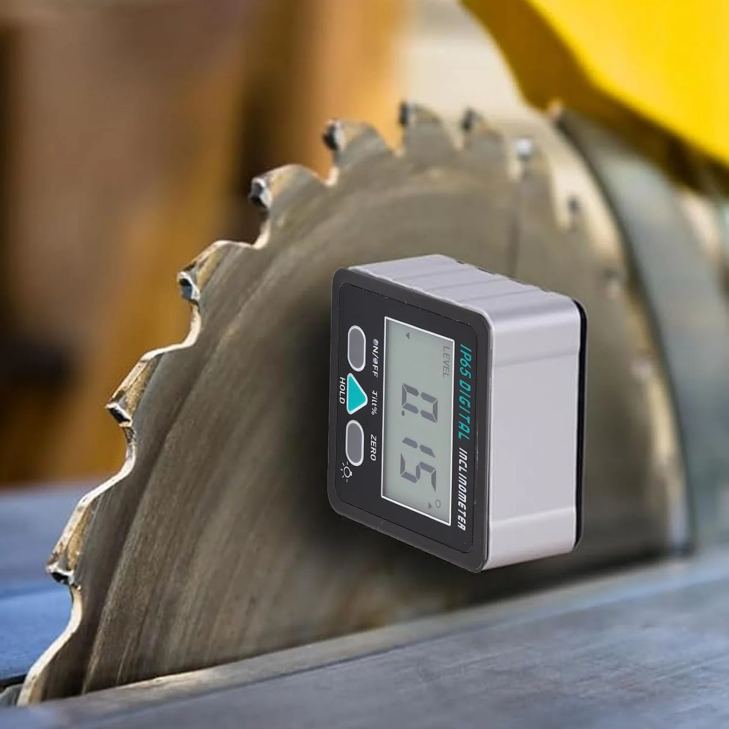 شیب سنج مغناطیسی Cryfokt، محدوده 4x90 درجه یاب زاویه سطح دیجیتال برای سایت ساخت و ساز با هشدار باتری کم