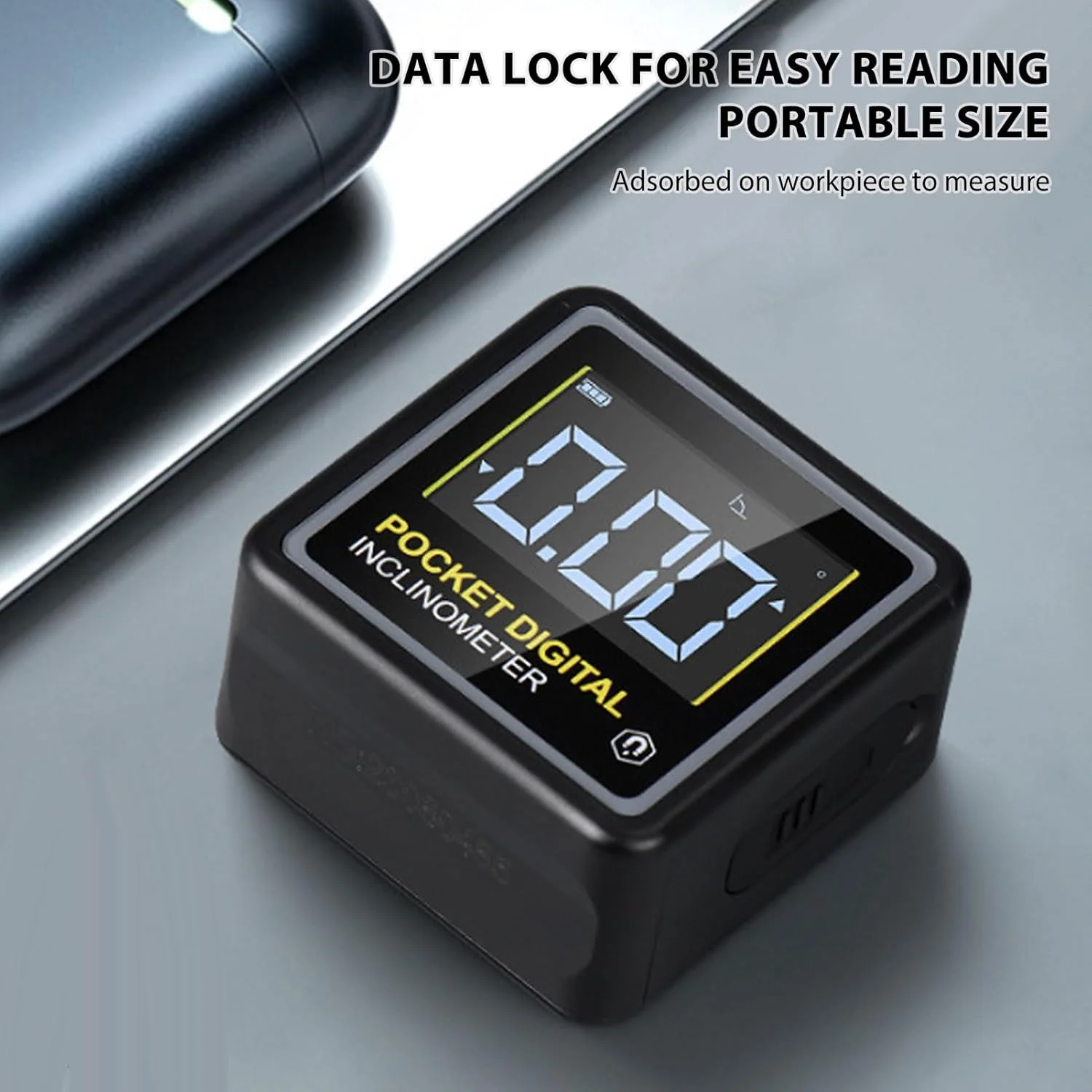 زاویه سنج دیجیتال جیبی، ابزار اندازه گیری زاویه مغناطیسی برای نجاری خانگی