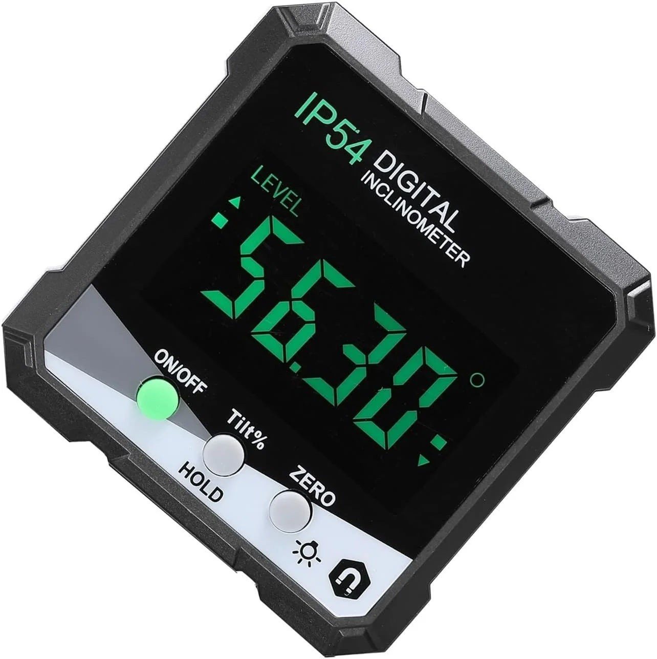 زاویه سنج دیجیتال، شیب سنج، تراز شیب، زاویه یاب مغناطیسی یک طرفه، ابزار نجاری الکترونیکی