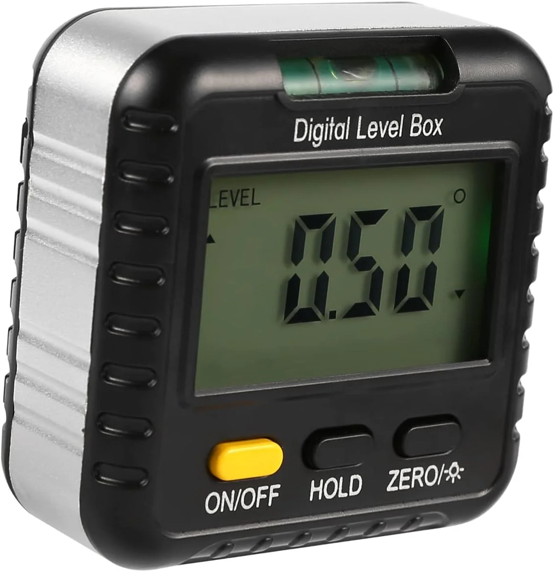 شیب سنج، زاویه یاب دیجیتال 360 درجه، تراز الکترونیکی مکعبی کوچک با صفحه نمایش LCD برای ساخت و ساز، تعمیر خودرو، نجاری، صنعتگر و منزل