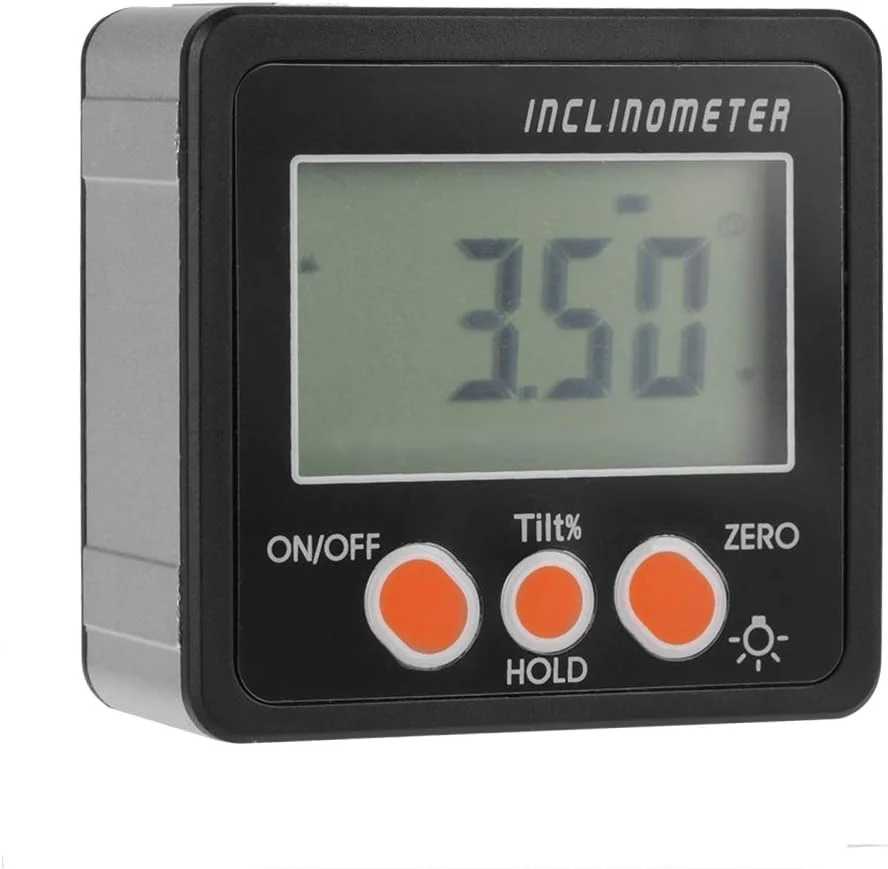 شیب سنج دیجیتال مغناطیسی برای اندازه گیری زاویه در ساخت و ساز و پروژه ها (-GS05566-02)