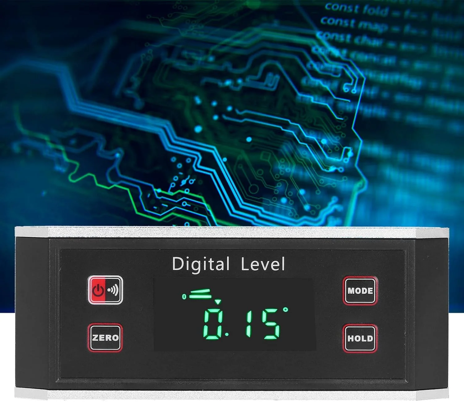 شیب سنج دیجیتال تراز پروتراکتور زاویه متر مکعبی نوع نواری جعبه شیب