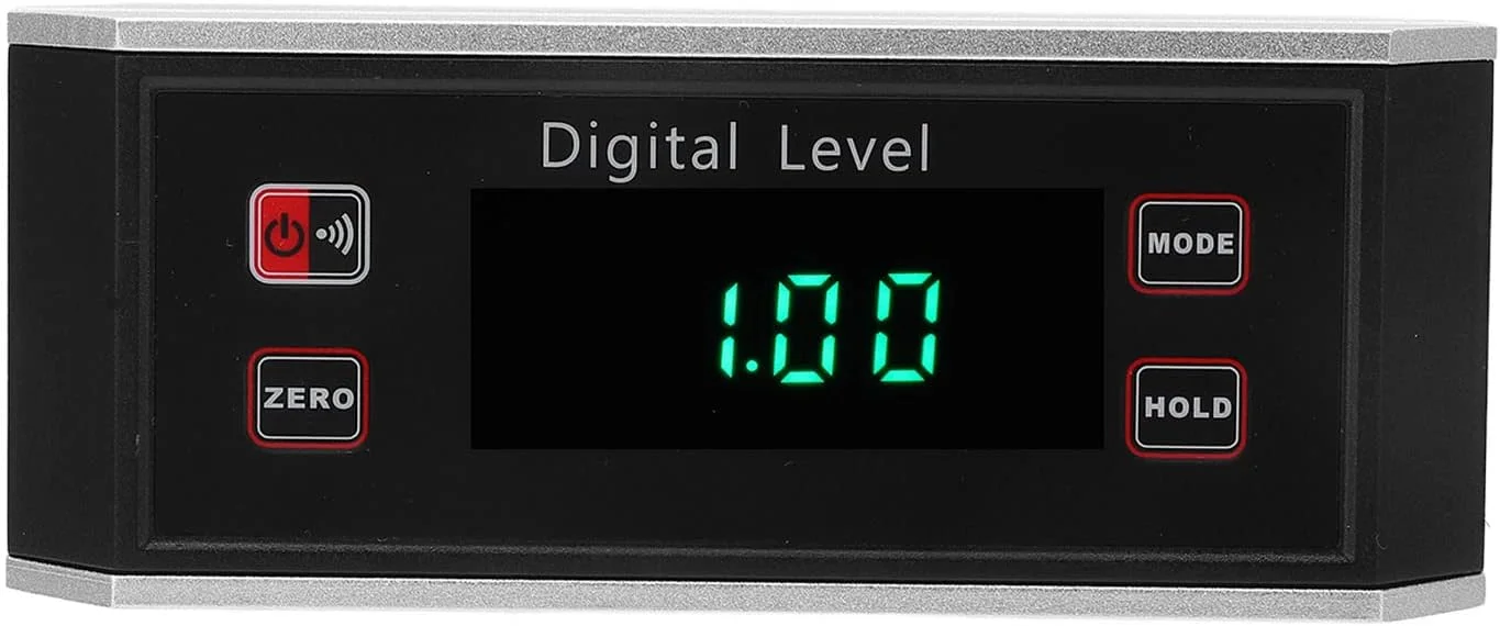 تراز دیجیتال Fyearfly، زاویه یاب دیجیتال بی سیم، شیب سنج، تراز سنج ابزار اندازه گیری زاویه برای نجاری